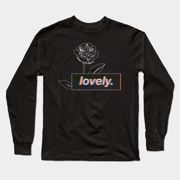 Roses, rose, flowers, plants, art, aesthetic, vintage, retro, quote, quotes, beautiful, dream, love, romantic, lovely, funny, fun, girl, mom, gifts gift ideas Long Sleeve T-Shirt by AGRHouse